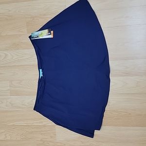 Beach House Womens Swim skirt Size 24W Navy blue "NWT "